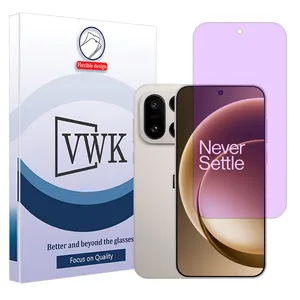 VWK Eye Care model purple filter screen protector suitable for OnePlus 15 mobile phone