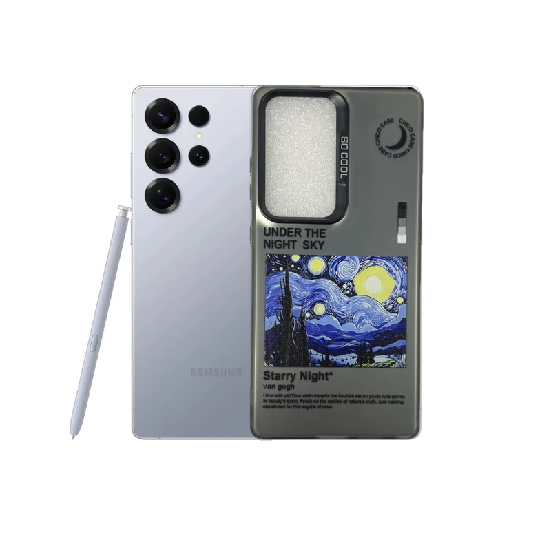 کاور طرح شب پرستاره مناسب برای گوشی موبایل سامسونگ Galaxy S25 Ultra