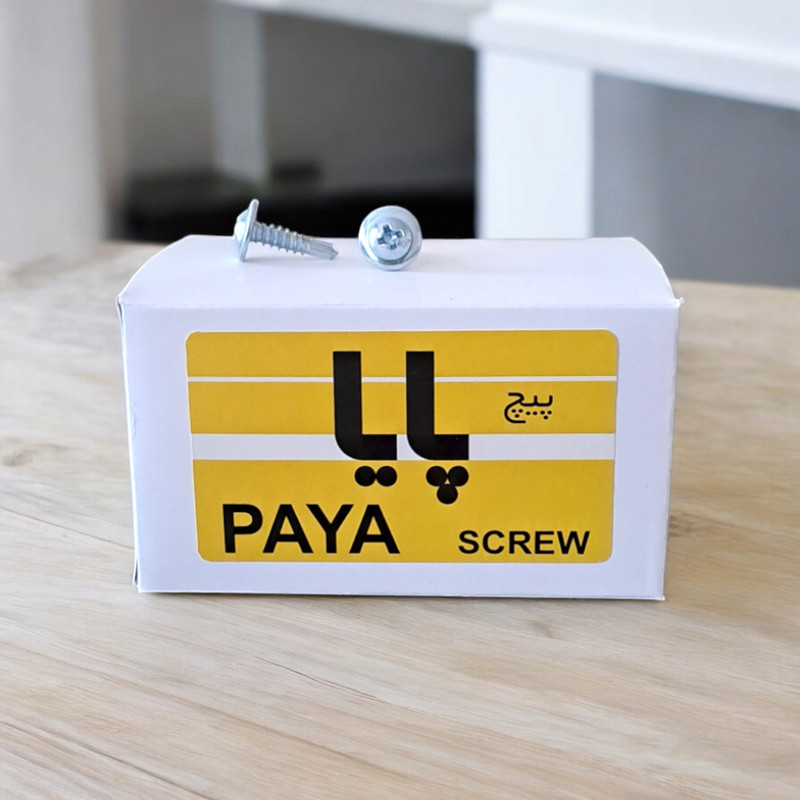 پیچ سرمته پایا مدل واشردار مجموعه 40 عددی پیچ سرمته پایا مدل واشردار مجموعه 40 عددی