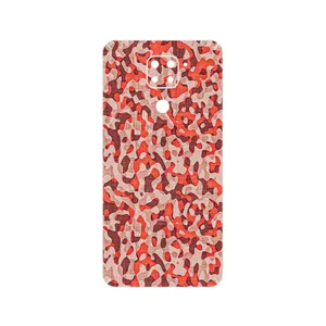 MAHOOT Red Infantry Army Cover Sticker for Xiaomi Redmi Note 9