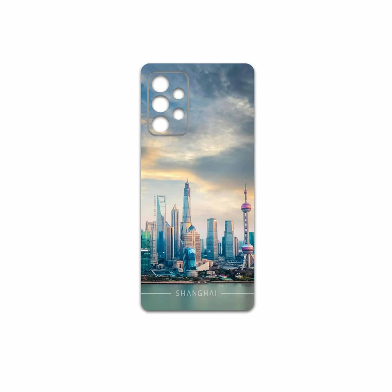 برچسب پوششی ماهوت مدل Shanghai-City مناسب برای گوشی موبایل سامسونگ Galaxy A52 5G