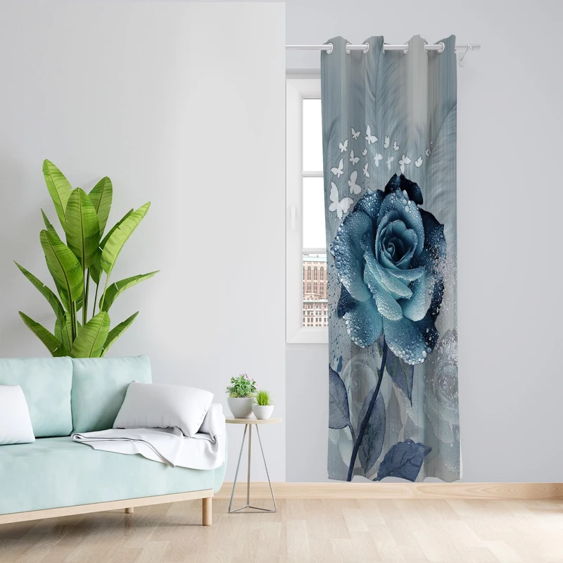 پرده مدل  مخمل پانچی کد 1031 سایز 140x200 سانتی متر