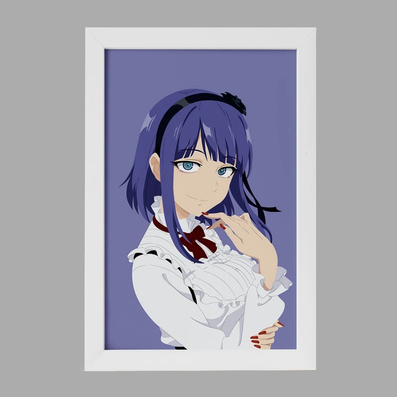 تابلو خندالو مدل شیداره انیمه داگاشی کاشی Dagashi Kashi  کد 22548