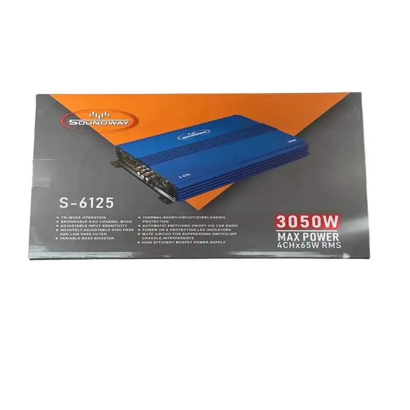 آمپلی فایر خودرو مدل SOUNDWAYS-6125