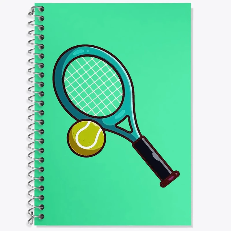 دفتر لغت 50 برگ خندالو مدل تنیس کد 10028