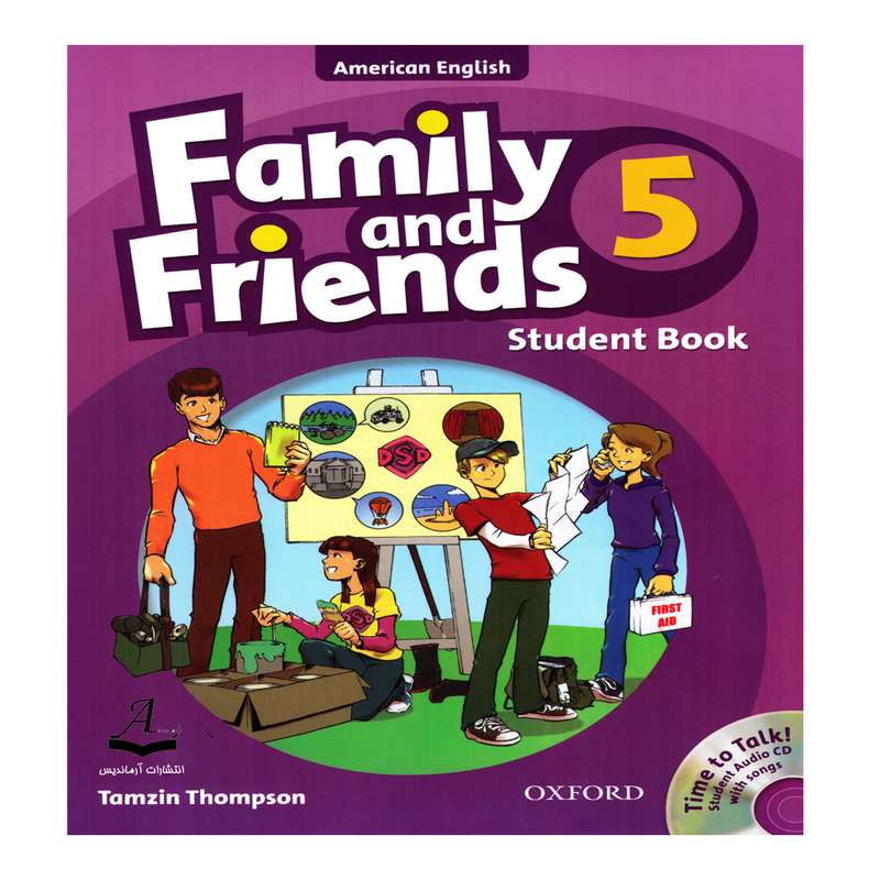 کتاب Family and Friends 5 اثر Tamzin Thompson انتشارات آرماندیس
