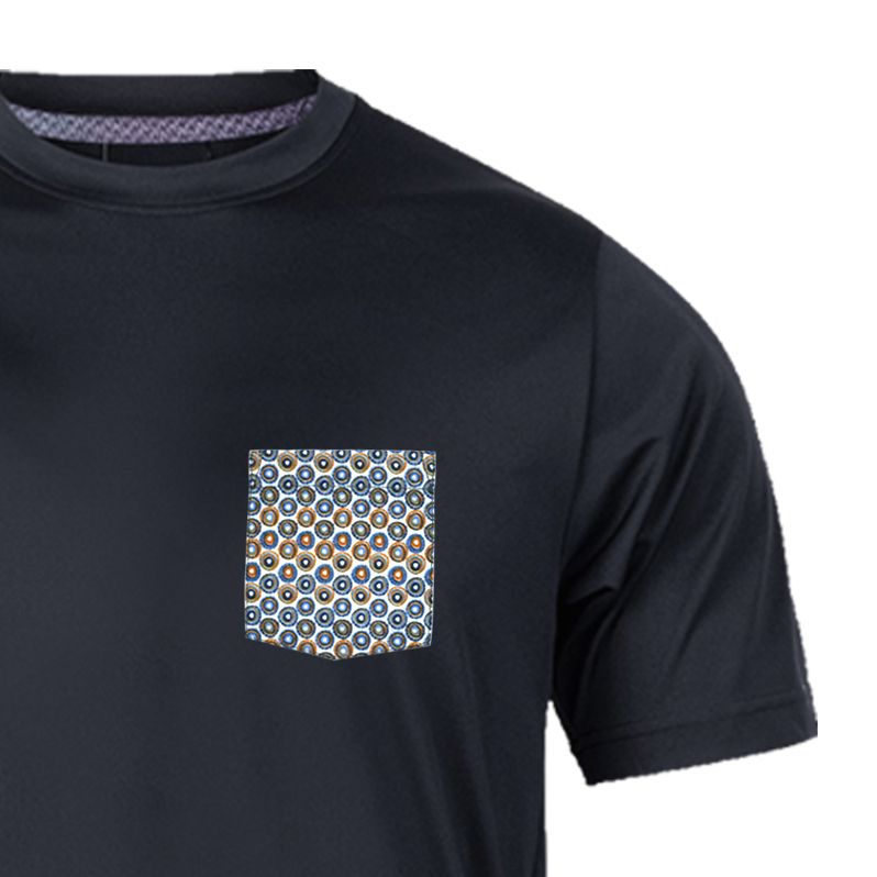 تی شرت آستین کوتاه مردانه رانژ مدل جیب دار کد 22RA04D05M-2457-01 -  - 4