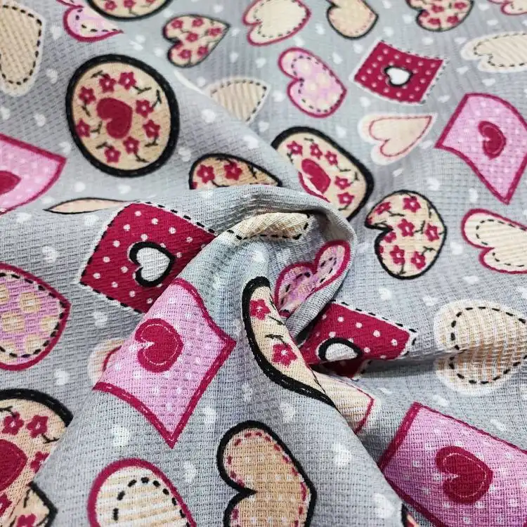 پارچه آشپزخانه طرح قلبی مدل P2