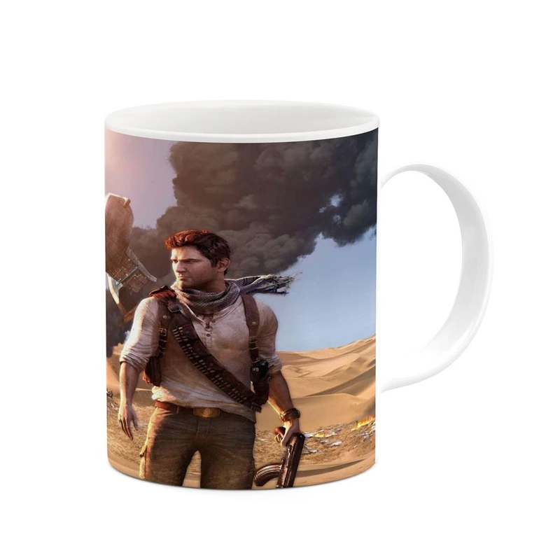 ماگ کاکتی مدل بازی آنچارتد Uncharted 2 Among Thieves کد mgh31254