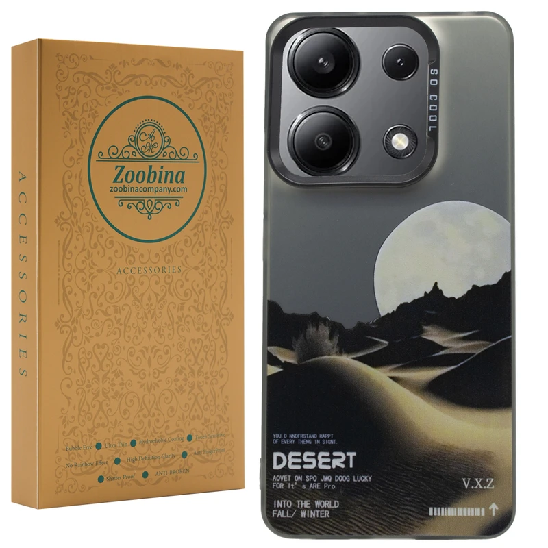 کاور زوبینا مدل Kamor مناسب برای گوشی موبایل شیائومی Redmi Note 13 Pro 4G / Poco M6 Pro