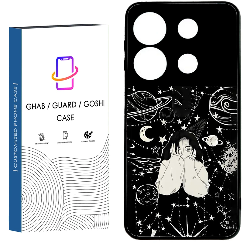 کاور قاب گارد گوشی طرح دخترانه کد 88- TPU مناسب برای گوشی موبایل شیائومی Redmi Note 13 Pro 5G / Poco X6 5G