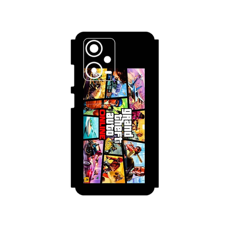 برچسب پوششی ماهوت مدل GTA Online Game Series مناسب برای گوشی موبایل شیائومی Redmi Note 12 Pro Plus