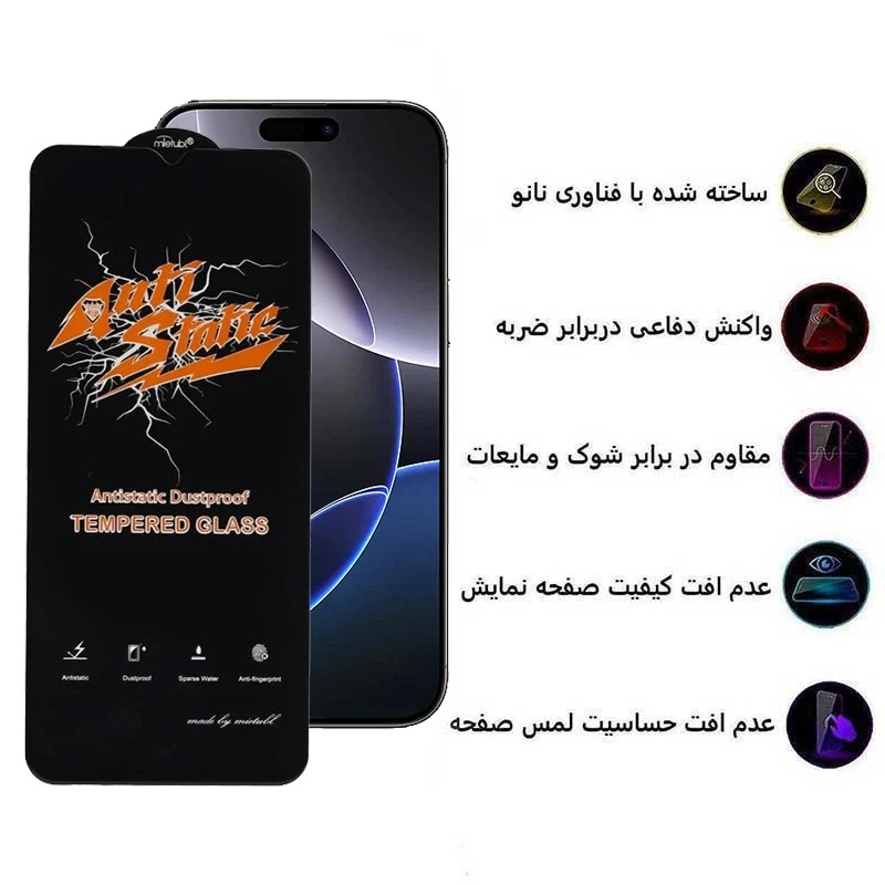 محافظ صفحه نمایش بوک مدل Antistatic Touch مناسب برای گوشی موبایل سامسونگ Galaxy a06