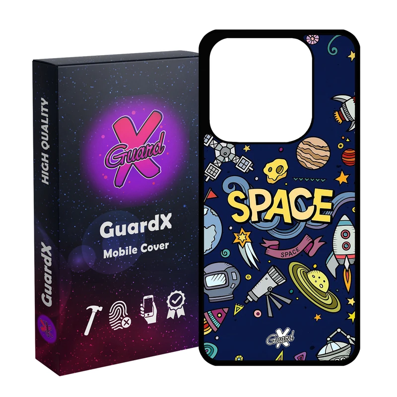 کاور گارد ایکس طرح Galaxy مدل 10009 مناسب برای گوشی موبایل شیائومی Redmi Note 14 4G
