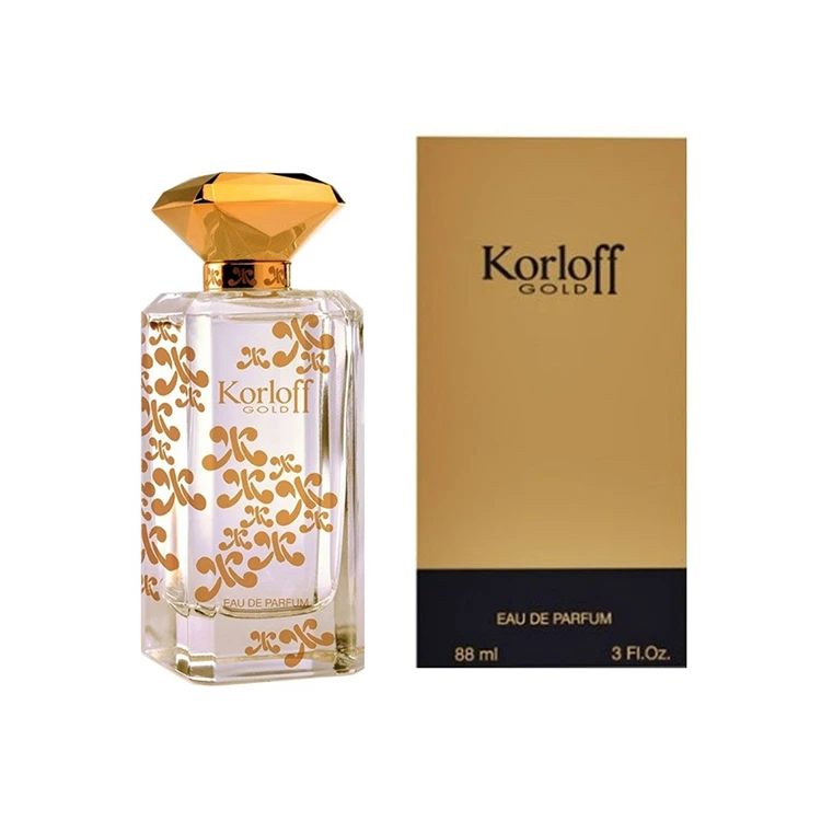 ادوپرفیوم زنانه کارلوف مدل Gold با رایحه گرم حجم 88 میلی‌لیتر