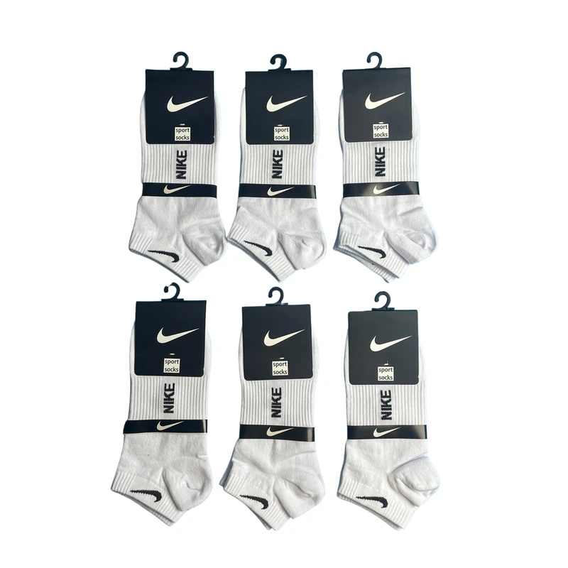 جوراب ورزشی زنانه مدل مچی کش انگلیسی مجموعه 6 عددی