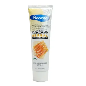 خمیر دندان سفید کننده بنسر مدل پروپولیس با طعم نعنا حجم 120 میلی لیتر بسته 24 عددی