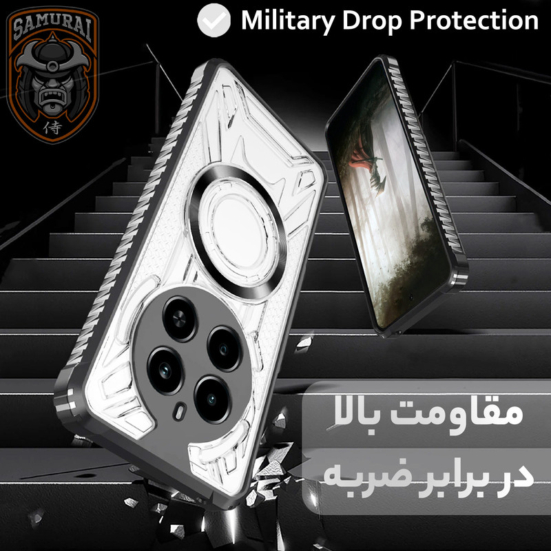 کاور سامورایی مدل Shocksafe مناسب برای گوشی موبایل ریلمی 12 Plus 