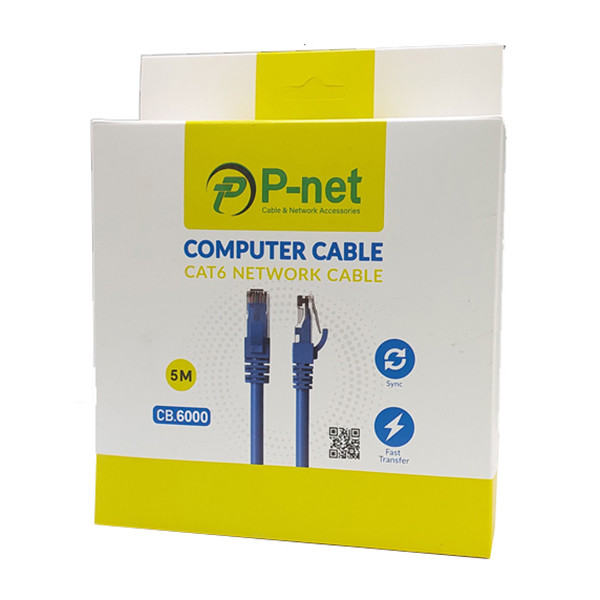 پچ کورد Cat6 پی نت مدل CB.6000