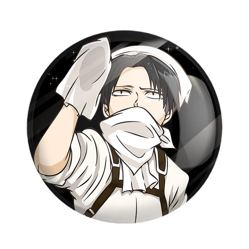 مگنت خندالو مدل لیوای انیمه اتک آن تایتان Attack on Titan  کد 18560