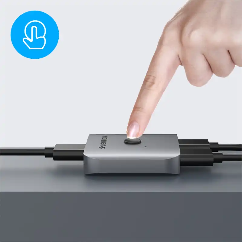مبدل 1 به 2 HDMI لنشن مدل S32