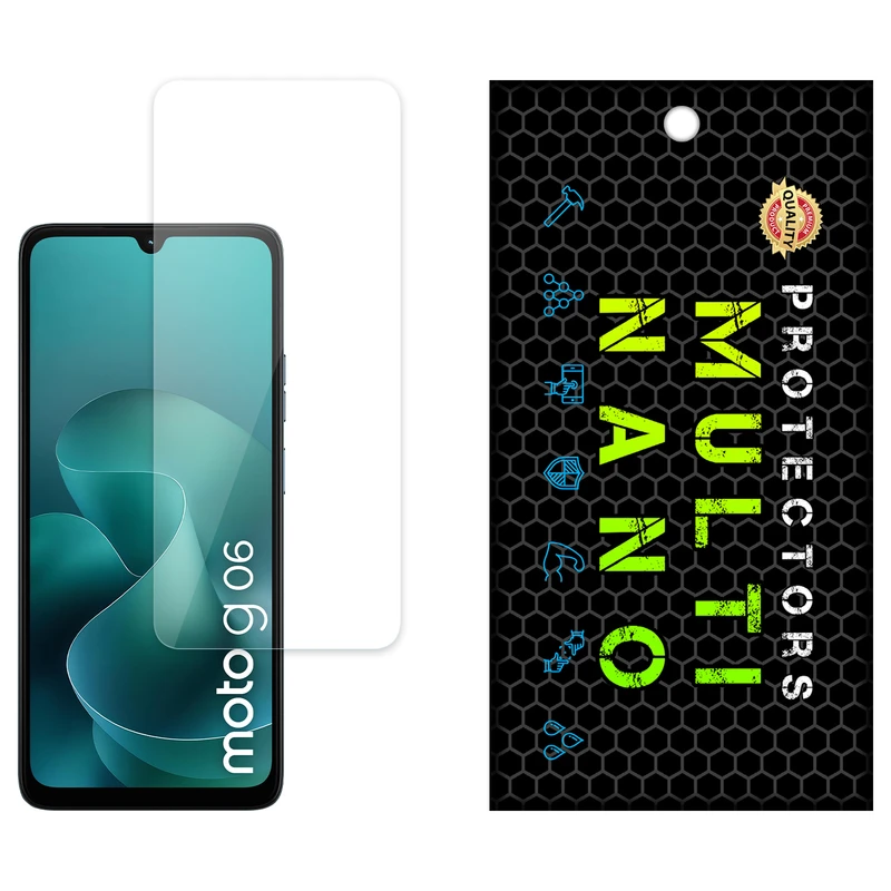 محافظ صفحه نمایش شفاف مولتی نانو مدل X-S1N مناسب برای گوشی موبایل موتورولا Moto G06