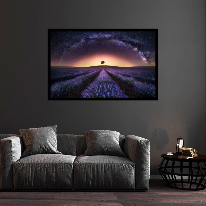 تابلو بکلیت طرح  هنری مدرن گل مدل B-bu1411