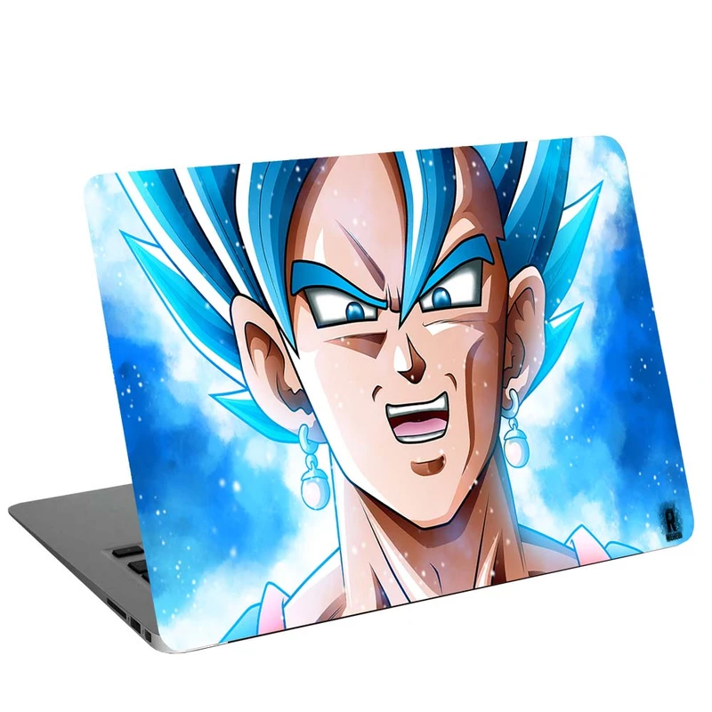 استیکر لپ تاپ مدل dragon ball super saiyajin blue G-1803 مناسب برای لپ تاپ 15.6 اینچ