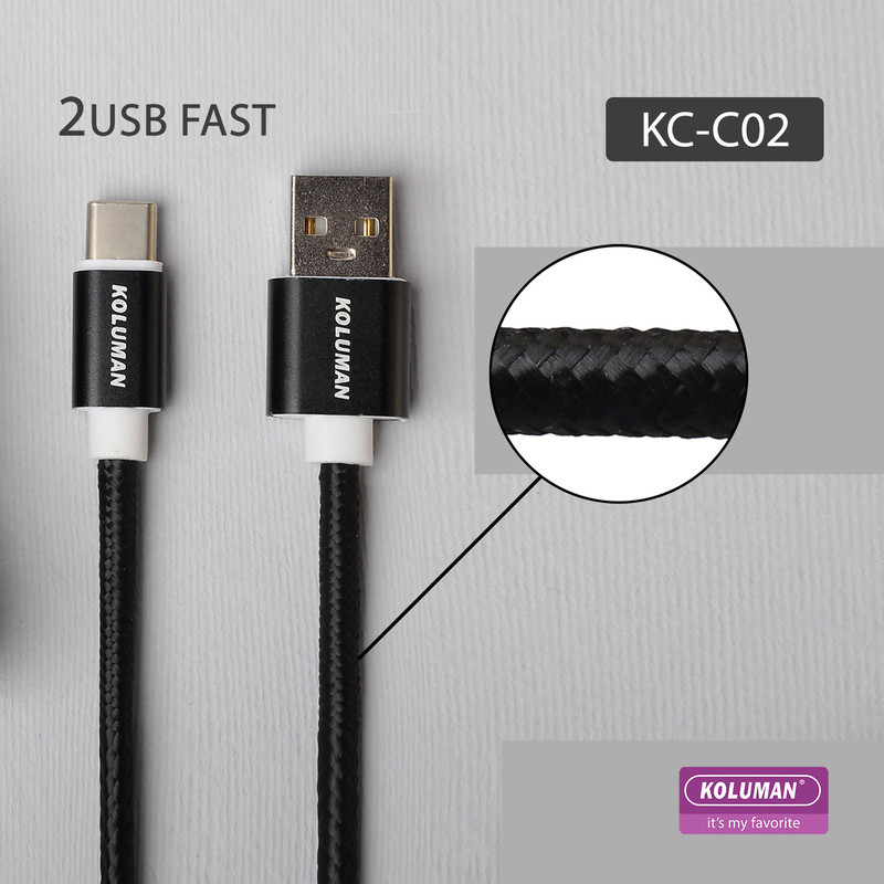شارژر فندکی کلومن مدل KC-C02 همراه کابل USB-C 3 در وبزینر شارژر فندکی کلومن مدل KC-C02 همراه کابل USB-C