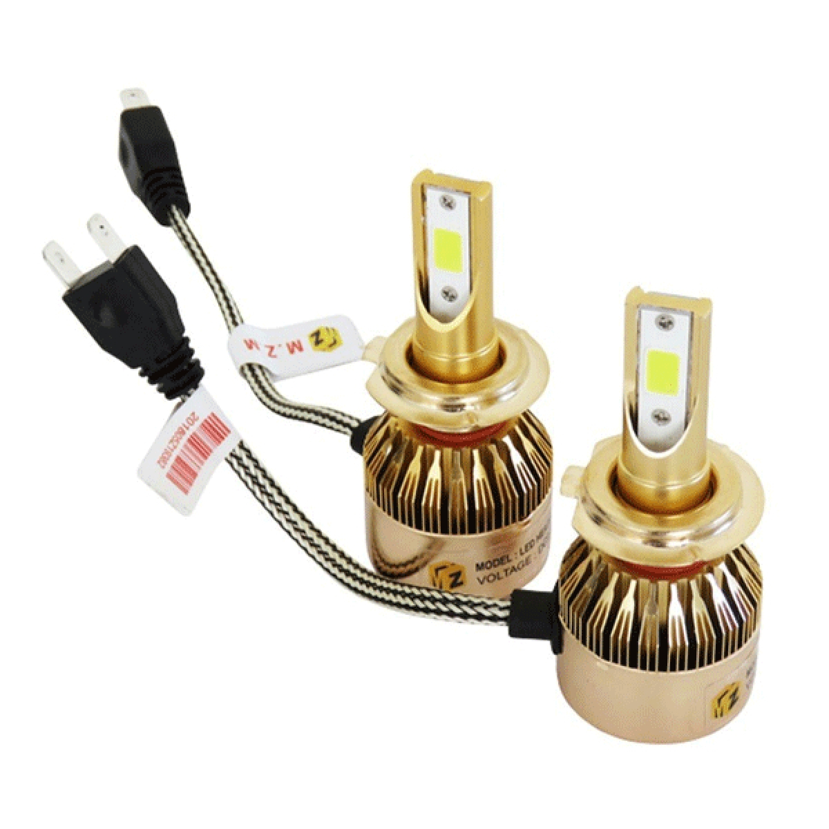 لامپ هدلایت خودرو مدل d2+h7 بسته 2 عددی