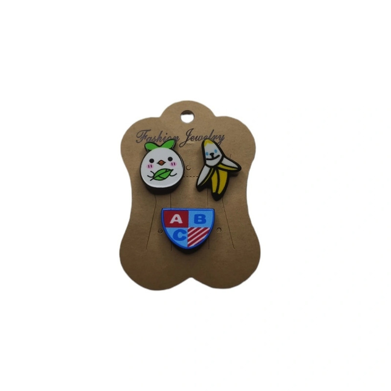 گل سینه دخترانه مدل Fa2013 بسته 3 عددی