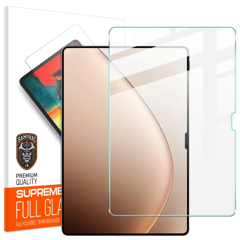 محافظ صفحه نمایش شفاف سامورایی مدل GlastR مناسب برای تبلت شیائومی Pad 7 Ultra