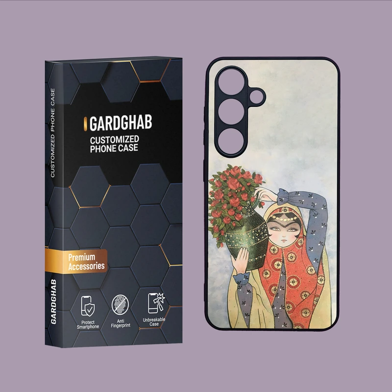 کاور گارد قاب مدل دخترانه مناسب برای گوشی موبایل سامسونگ Galaxy S24