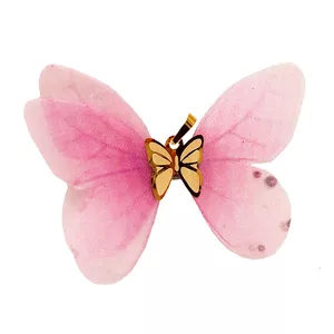 آویز گردنبند طلا 18 عیار زنانه مدل   پروانه کادویی کد 69-180