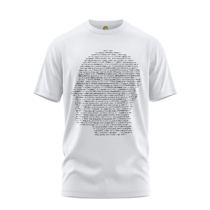 تی شرت آستین کوتاه زنانه هومرو مدل TW505 برنامه نویس