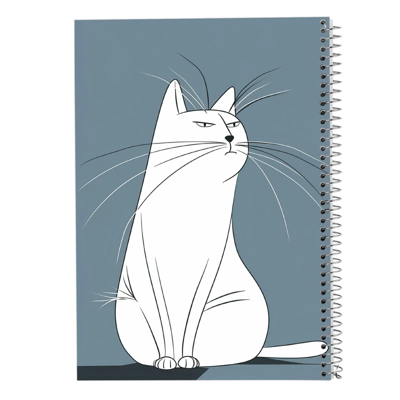 دفتر نقاشی 50 برگ مدوپد مدل گربه کد DF14759