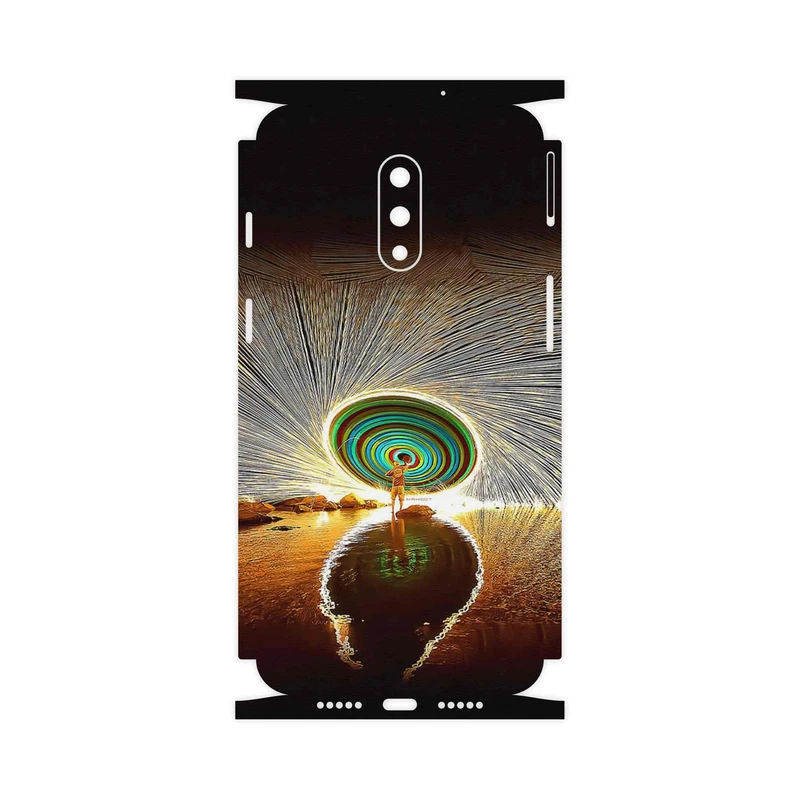 برچسب پوششی ماهوت مدل Night Light Fountain-FullSkin مناسب برای گوشی موبایل وان پلاس 7