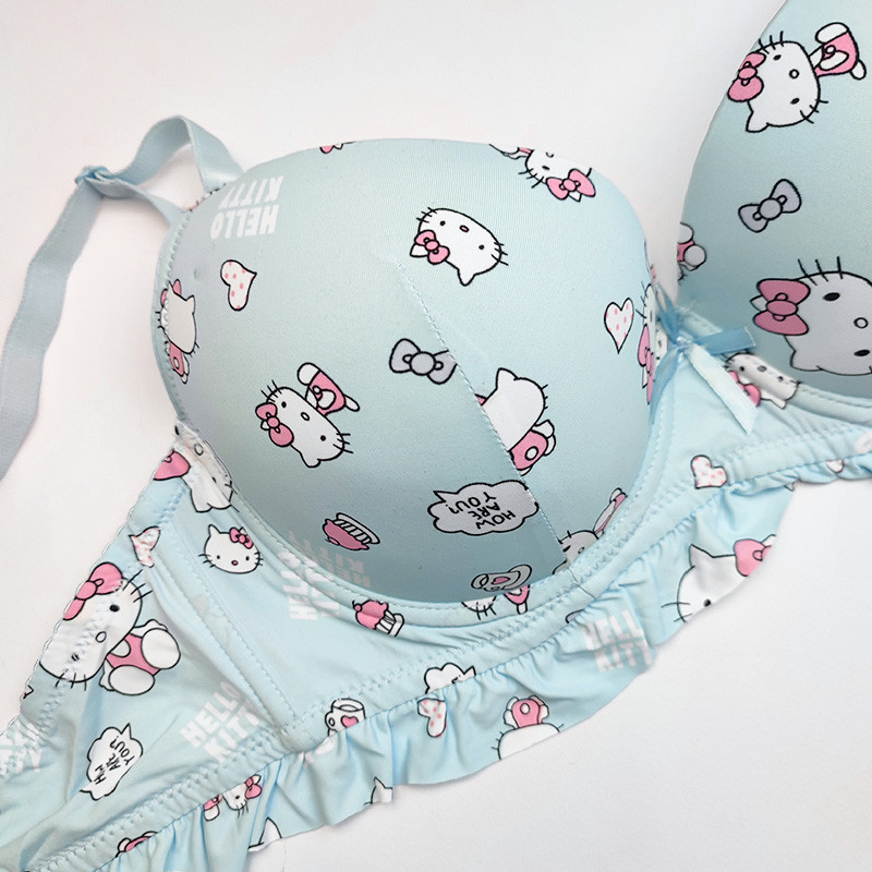 سوتین زنانه مدل پوش آپ طرح کیتی کد 88884s