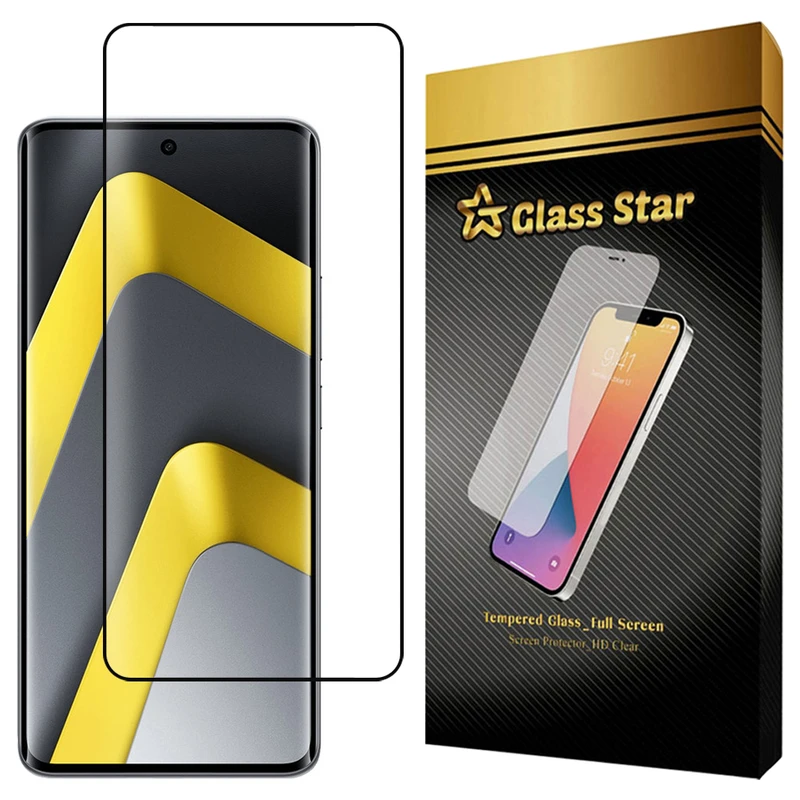 محافظ صفحه نمایش گلس استار مدل FUEG30 مناسب برای گوشی موبایل شیائومی Poco M8 Pro 4G