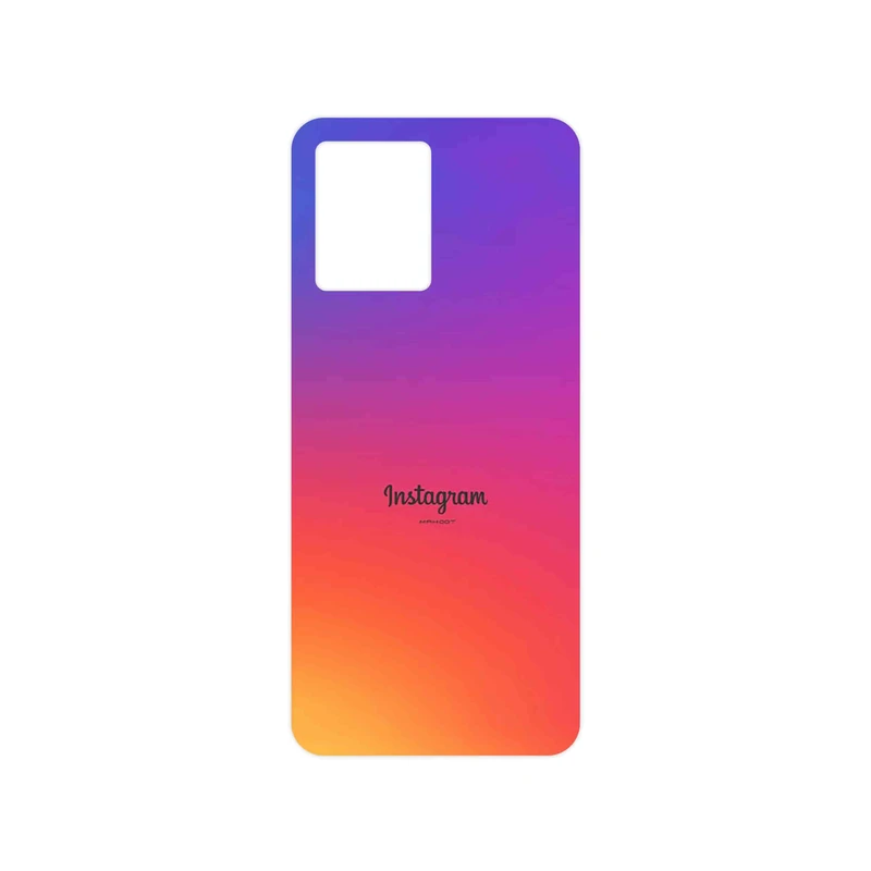 برچسب پوششی ماهوت مدل Instagram مناسب برای گوشی موبایل اپو Reno 8 4G
