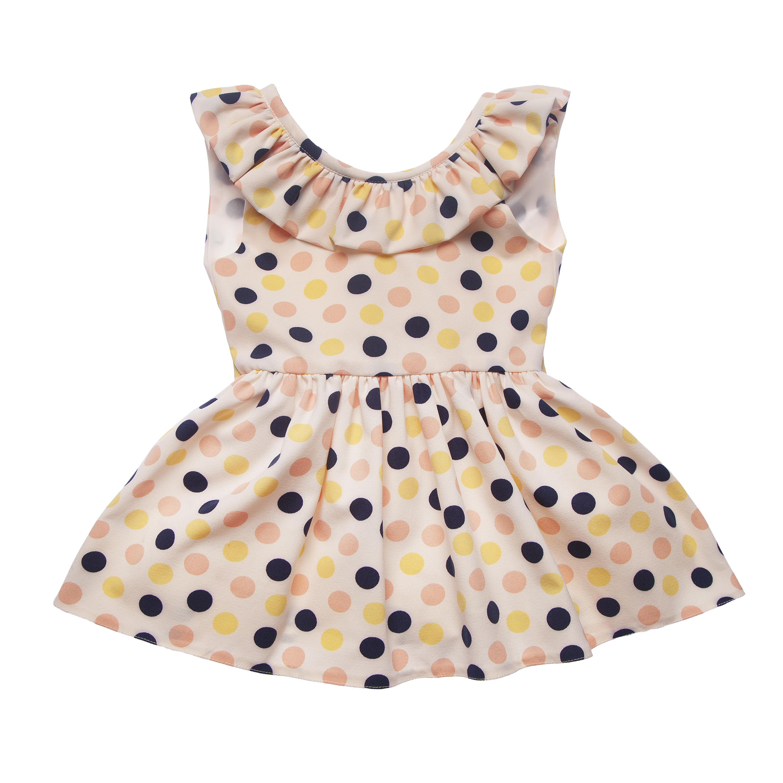 پیراهن دخترانه مدل توپی کد 8890-2