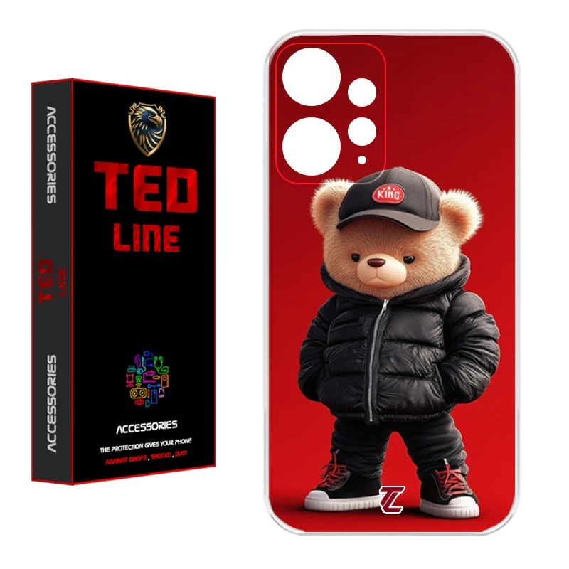 کاور تد لاین طرح تدی کد 1113 مناسب برای گوشی موبایل شیائومی Redmi Note 12 4G