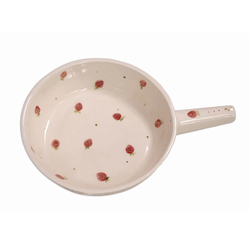 تابه سرامیکی طرح توت فرنگی مدل 0623