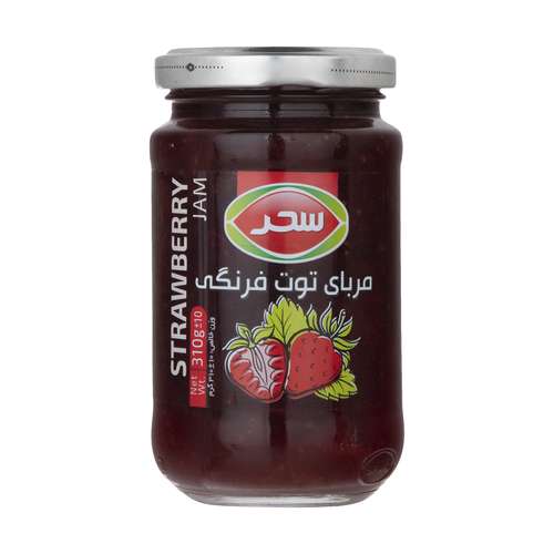 مربای توت فرنگی سحر - 310 گرم 