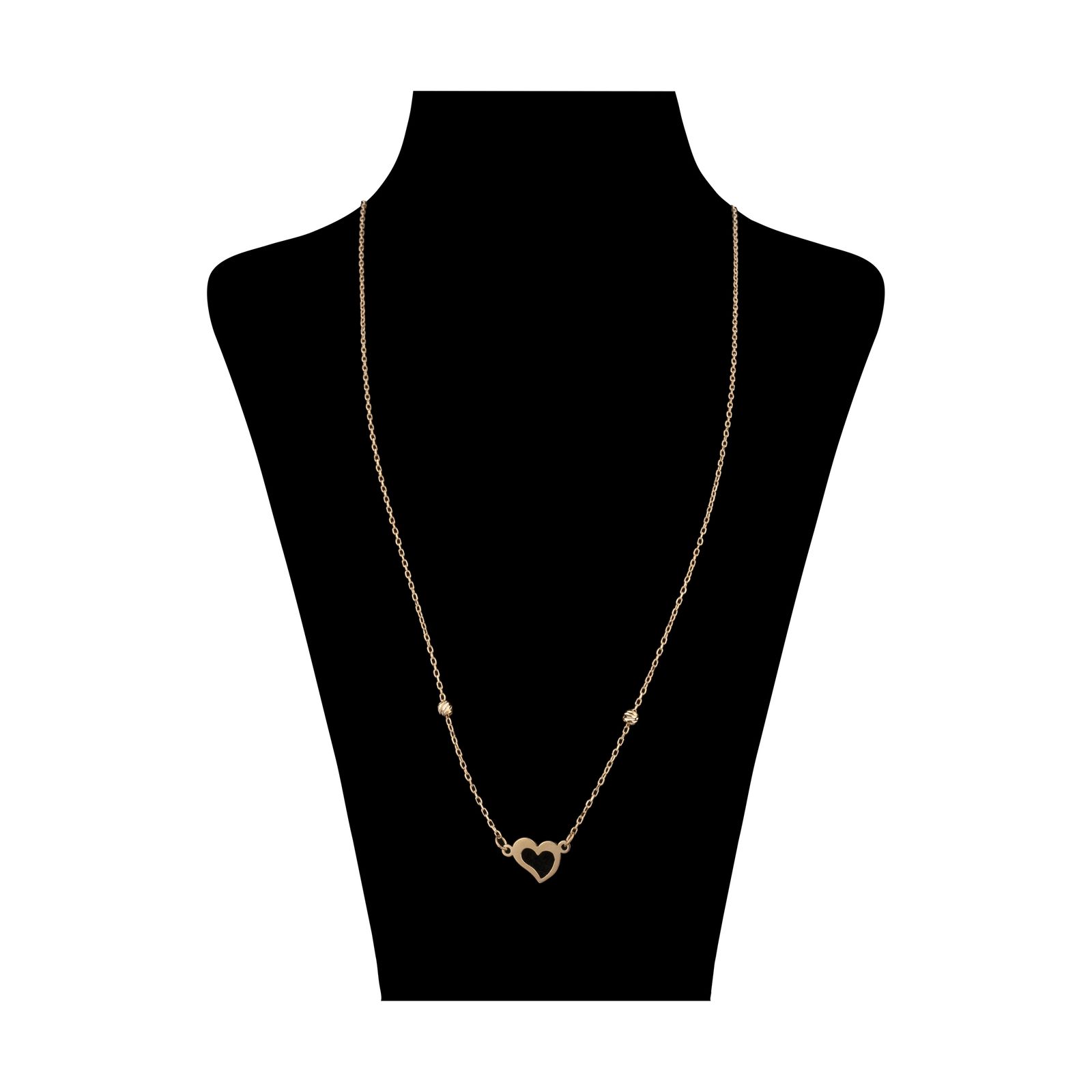 گردنبند طلا 18 عیار زنانه مایا ماهک مدل MM1755 -  - 1