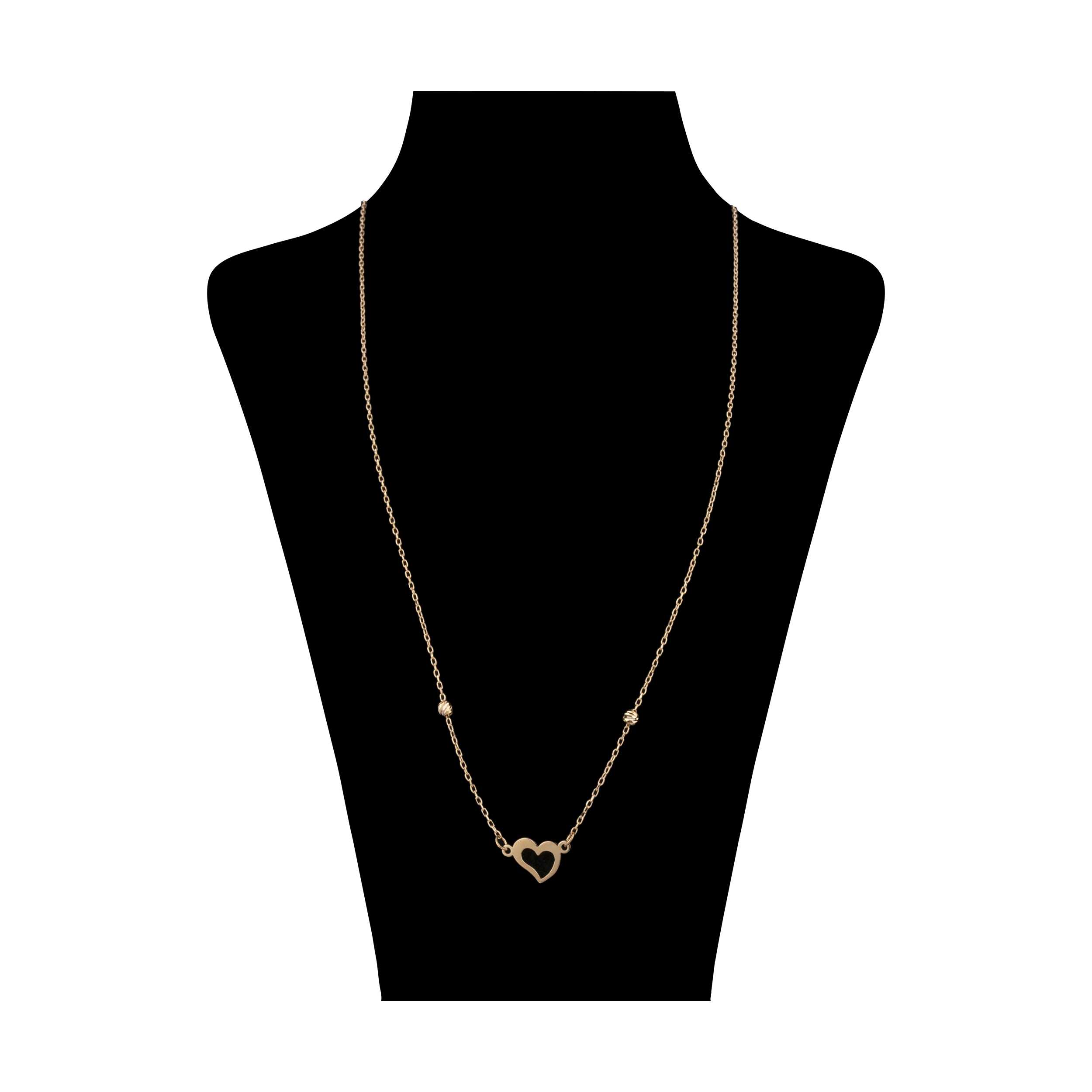 گردنبند طلا 18 عیار زنانه مایا ماهک مدل MM1755 -  - 1