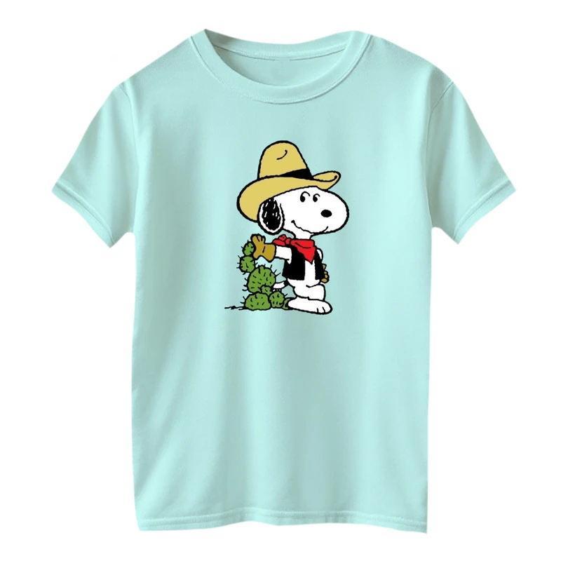 تی شرت آستین کوتاه بچگانه مدل اسنوپی کد ۷۸