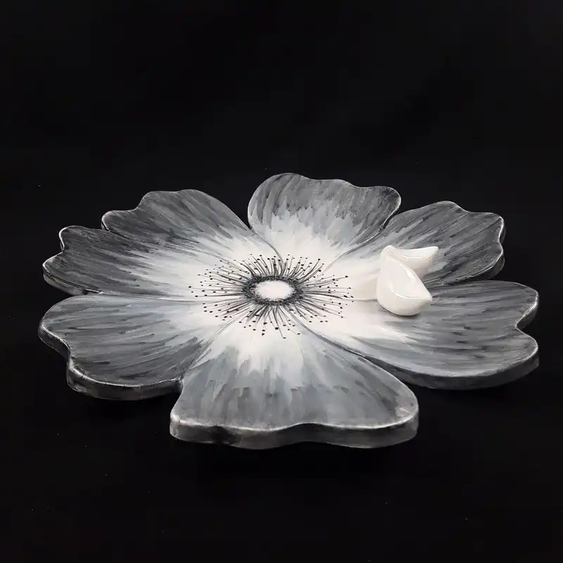 شیرینی خوری سرامیکی هیوا مدل نازگل کد 11024863