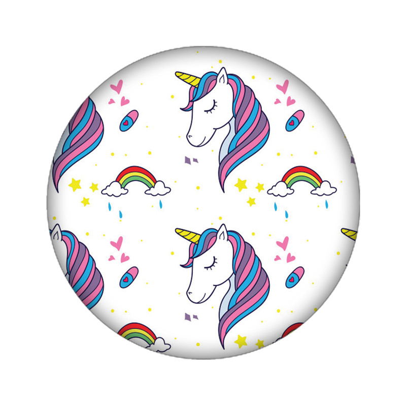 استیکر تزئینی موبایل مدل یونیکورن کد 3419