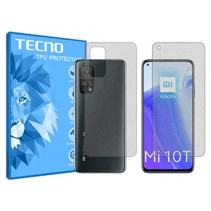 Tecno HyMTT model matte screen protector suitable for Xiaomi Mi 10T 5G mobile phone with back protector